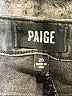 Paige Chevron-herringbone Gray Jeans Size 26 waist - photo 7