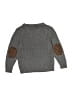 Janie and Jack Chevron-herringbone Gray Pullover Sweater Size 4 - photo 2
