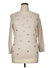Banana Republic Stars Tan Pullover Sweater Size XL - photo 1