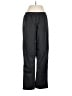 Asics 100% Polyester Solid Black Track Pants Size M - photo 1