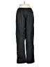 Asics 100% Polyester Solid Black Track Pants Size M - photo 2