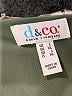 D&Co. 100% Polyester Solid Green Long Sleeve Blouse Size L - photo 7