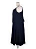 Alex Evenings Solid Blue Cocktail Dress Size 20 - photo 5