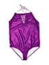 Assorted Brands Metallic Purple One Piece Swimsuit Size 8 - photo 1