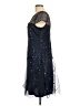 JS Collections 100% Polyester Blue Cocktail Dress Size 10 - photo 5