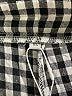 Anrabess 100% Rayon Checkered-gingham Black Casual Pants Size XL - photo 4