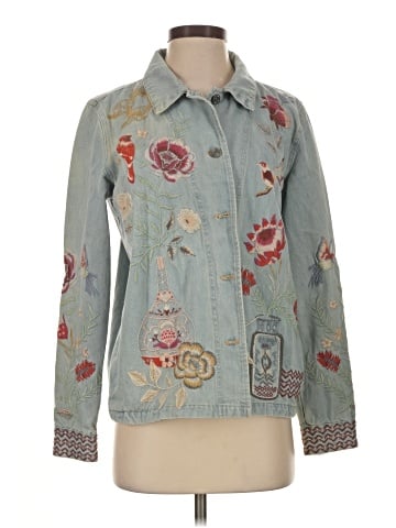 Johnny Was Denim Jacket (view 1)