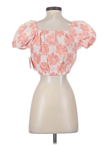 Happily Grey Short Sleeve Blouse (view 2)
