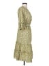 Max Studio Yellow Casual Dress Size S - photo 4