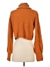 Wilfred 100% Merino Wool Orange Wool Pullover Sweater Size S - photo 2