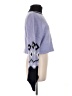 Boohoo Argyle Purple Pullover Sweater Size M - photo 4