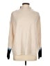 Max Mara Color Block Tan Turtleneck Sweater Size L - photo 1
