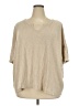 Natural Reflections Tan 3/4 Sleeve Top Size 2X - photo 1