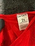 Carter's 100% Nylon Hearts Red Dress Size 2T - photo 3