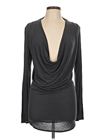 Three Dots Long Sleeve Top (view 1)