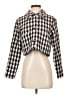 Hutch 100% Polyester Houndstooth Ivory Jacket Size XS - photo 1