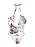 Cupshe Floral Ivory One Piece Swimsuit Size M - photo 1