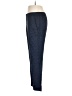 Theory 100% Viscose Chevron-herringbone Blue Casual Pants Size 6 - photo 5