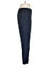 Theory 100% Viscose Chevron-herringbone Blue Casual Pants Size 6 - photo 4