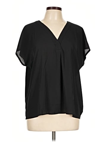 Ann Taylor Short Sleeve Blouse (view 1)