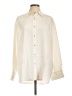 LILYSILK Ivory Long Sleeve Silk Top Size L - photo 1