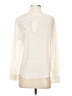 LILYSILK 100% Silk Ivory Long Sleeve Silk Top Size XS - photo 2