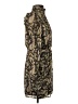 Aqua 100% Polyester Paisley Gold Cocktail Dress Size S - photo 4