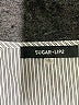 Sugar Lips Gray 3/4 Sleeve Blouse Size L - photo 7