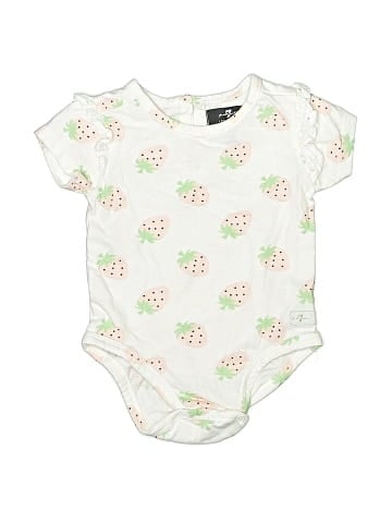 7 For All Mankind Short Sleeve Onesie (view 1)