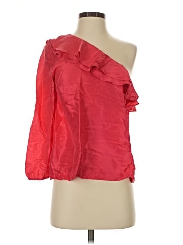 J.Crew 3/4 Sleeve Silk Top (view 1)