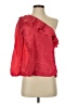 J.Crew 100% Silk Red 3/4 Sleeve Silk Top Size 4 - photo 1