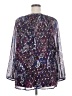 Kasper 100% Polyester Purple 3/4 Sleeve Blouse Size 3X - photo 2