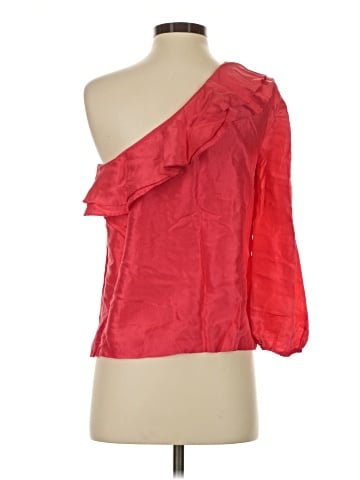 J.Crew 3/4 Sleeve Silk Top (view 2)