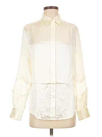 LILYSILK Long Sleeve Silk Top (view 1)