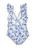 EOMENIE Paisley Blue One Piece Swimsuit Size XXL - photo 2