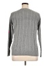 SONOMA life + style Silver Pullover Sweater Size XL (petite) - photo 2