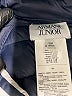 Armani Junior 100% Polyester Stripes Blue Jacket Size 12 - photo 3
