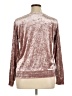 Matty M Metallic Burgundy Pullover Sweater Size XL - photo 2