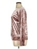 Matty M Metallic Burgundy Pullover Sweater Size XL - photo 5