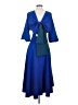 Roksanda 100% Polyester Blue Casual Dress Size 4 - photo 2