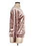 Matty M Metallic Burgundy Pullover Sweater Size XL - photo 4