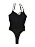 Lily White Solid Black One Piece Swimsuit One size - photo 1