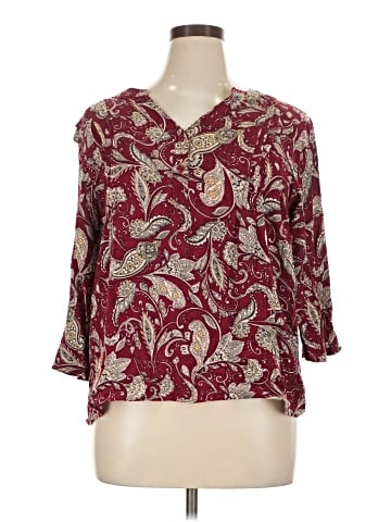 Fun2Fun 3/4 Sleeve Blouse (view 1)