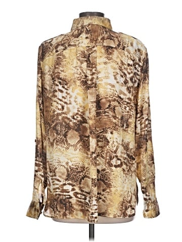 Jones New York Signature Long Sleeve Blouse (view 2)