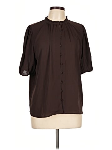Ann Taylor Short Sleeve Blouse (view 1)