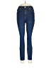 H&M Solid Blue Jeans Size 10 - photo 1