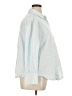 Anne Klein 100% Polyester Stripes Blue Long Sleeve Blouse Size XL - photo 4