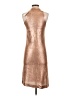 Splendid Metallic Tan Cocktail Dress Size S - photo 2