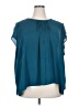 Fun2Fun 100% Polyester Teal Short Sleeve Blouse Size 4XL - photo 1