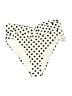 Caroline Constas Polka Dots Ivory Swimsuit Bottoms Size L - photo 1